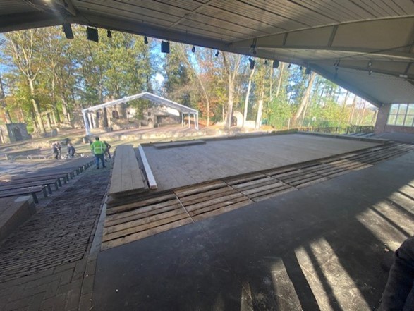 Nieuwe residentie CV de Kolkleu in het Openluchttheater in Hertme